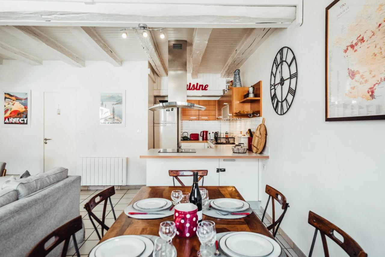 Le White Flat Exceptionnel Proche Lac Apartment Annecy Bagian luar foto